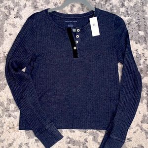 BLUE AMERICAN EAGLE TOP